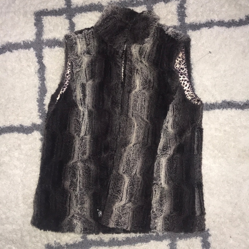 Erin London Fur Vest